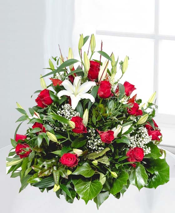 Centro de Rosas y Lilium