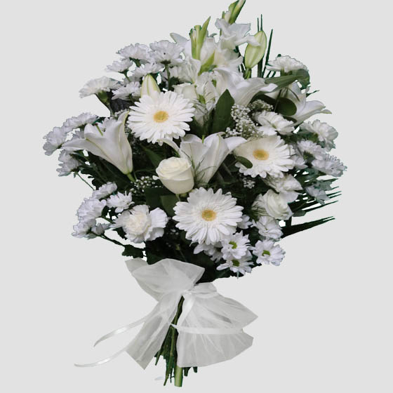 Ramo Funerario Blanco